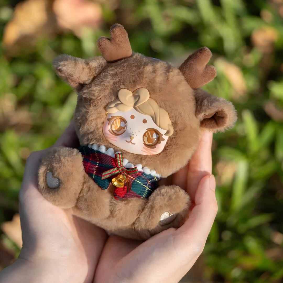 怦怦动物日记盲盒背包挂件毛绒潮玩盲盒闺蜜女友女孩生日圣诞礼物