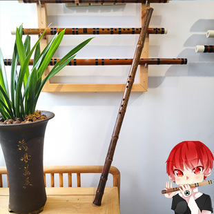 【洞箫定制】郑月明珍品级品演奏级紫竹洞箫传统吹着恶魔的笛子