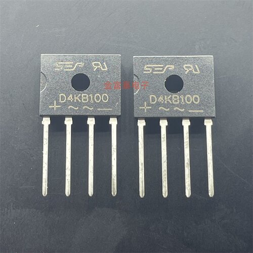 原装正品 D4UB100 D4KB100 GBP410 整流器 方桥堆 扁桥 1000V/4A