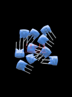 进口村田 陶瓷陷波器TPSLA6M5B-BO TPS6.5MB T6.5B 6.5M 蓝色 3脚