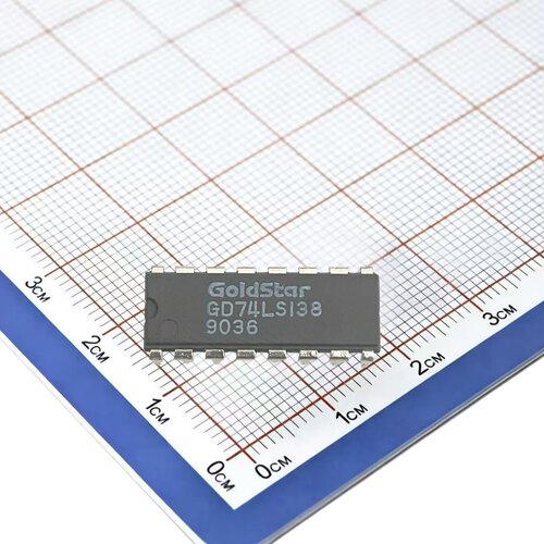 全新进口原装 GD74LS138 SN74LS138N 译码/复工器 直插 DIP-16