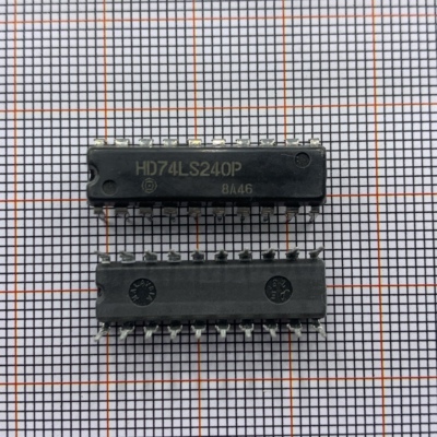 八缓冲/线路驱动器芯片 HD74LS240P SN74LS240N DIP-20 全新原装