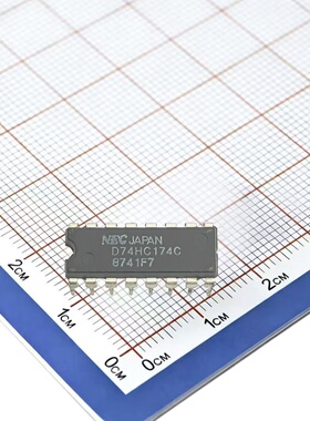 芯片D74HC174C UPD74HC174C 芯片DIP电子元器件全新原装进口正品