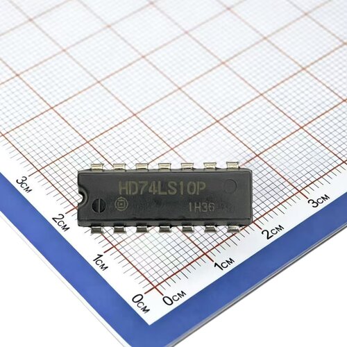 全新进口原装 HD74LS01P SN74LS01N DIP-14 四路2输入正与非门