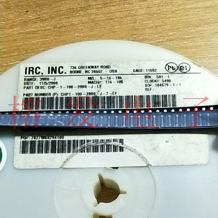 CHP1-100-39R0-J-7-LF/CHP110039R0J7LF/2512/1W 5% 39Ohm