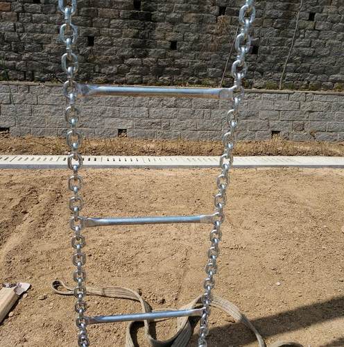 消防梯铁链梯训练梯铁链烟台软梯