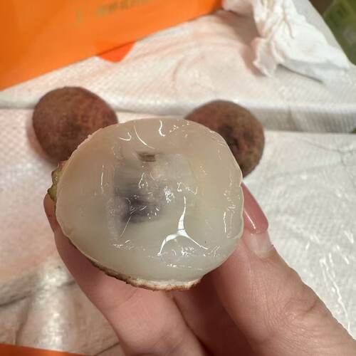 海南尊蓝桂花香荔枝 原箱约2.3斤核大 新鲜空运现摘鲜肉甜嫩水果