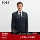 婚礼季 版 正装 BOSS博斯 羊毛混纺修身 94%羊毛 男士 型西装
