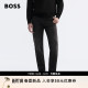 BOSS博斯 牛仔裤 男士 26年春季 黑色弹力牛仔裤 新款 修身