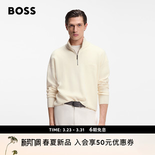 阿斯顿马丁联名 羊毛针织衫 男士 新款 毛衣 26年春季 BOSS博斯