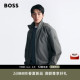 夹克外套 新款 BOSS博斯 26年春季 可收纳连帽拉链夹克 男士