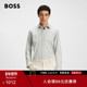 情人节礼物 男士 正装 衬衫 BOSS博斯 常规版 型棉质混纺正装
