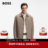 BOSS博斯 羊毛混纺棉服外套 26年春款 阿斯顿马丁联名 男士