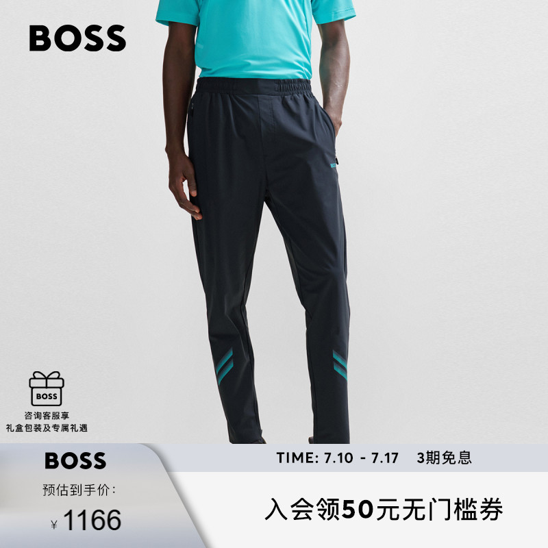 反光艺术图案装饰常规版型卫裤