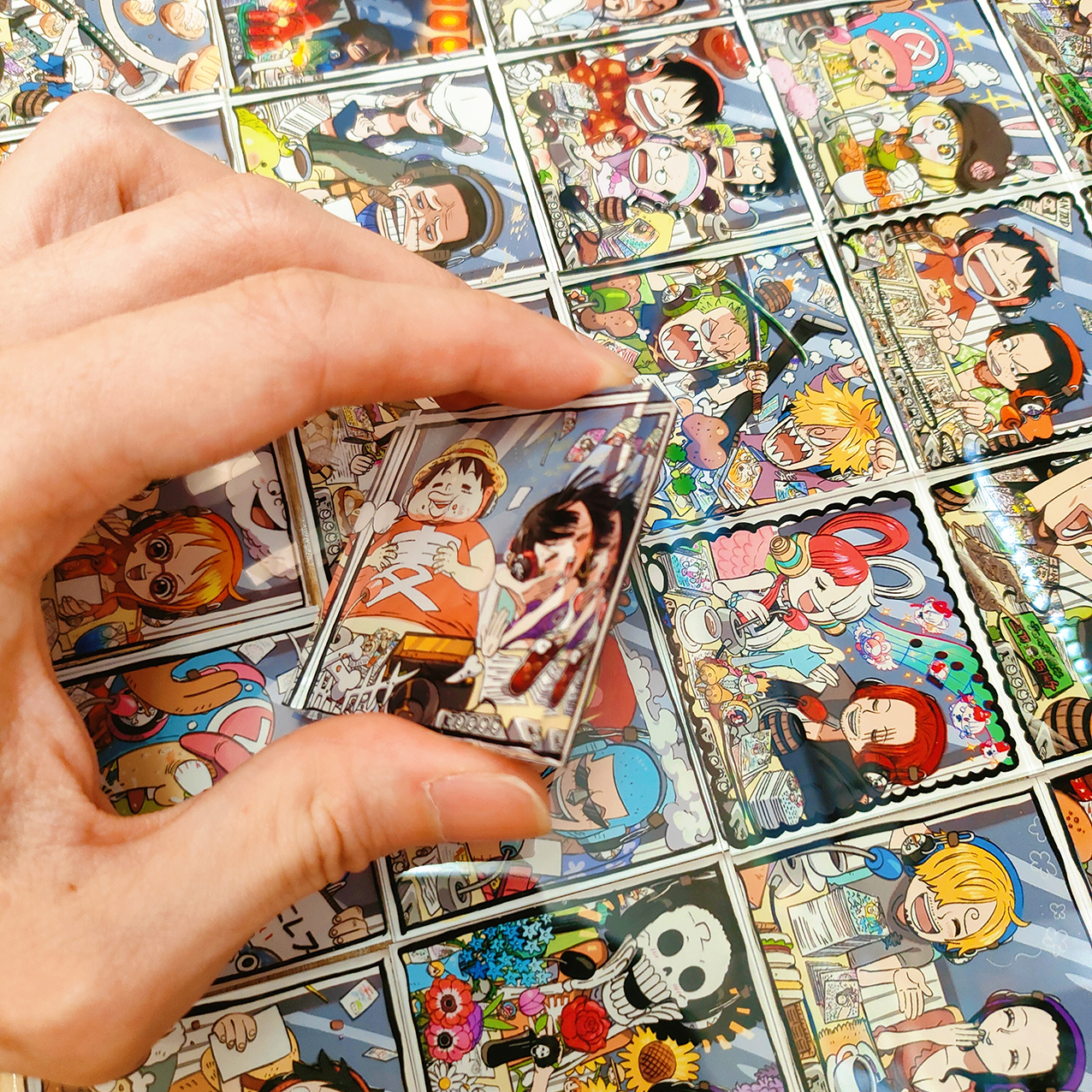 海贼王DIY亚克力冰箱磁性贴