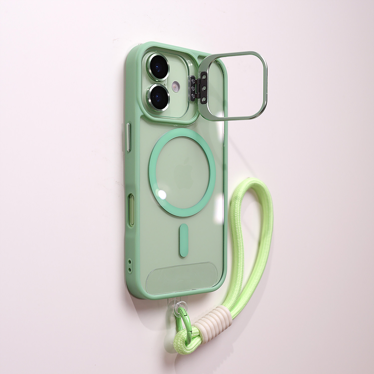 【金属镜头框支架】适用苹果17手机壳2025新款外壳iphone17promax草绿色16磁吸15带挂绳14透明13带挂绳保护套图片