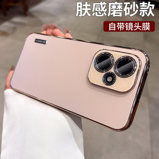 3D镭射镜头膜适用荣耀400专用手机壳400pro新款300Ultra简约磨砂200pro高端高级感100全包防摔男女款保护套