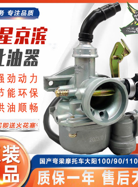 大阳摩托车弯梁车DY100 110通用摩托车京滨化油器 PZ19化油器总成