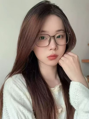 M8289金胶钛架眼镜安热莎最新款