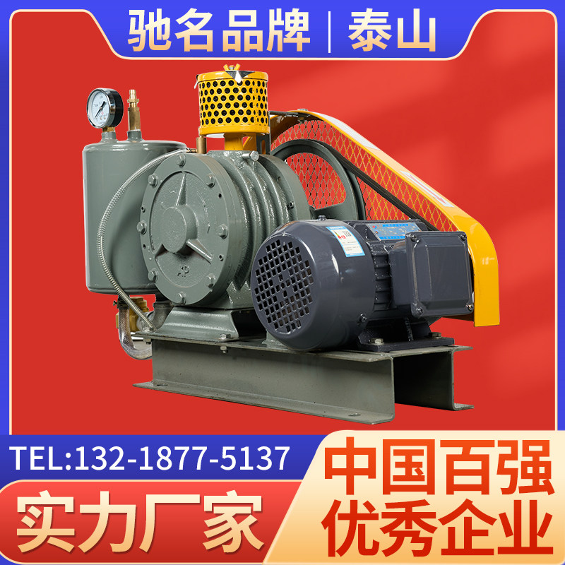 大功率220v/380v回转式鼓风机水产鱼塘养殖 污水处理回旋式配件