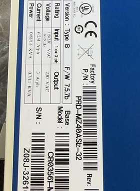 科尔驱动器PRD-MZ40ASIZ-62  32 手上有需问价