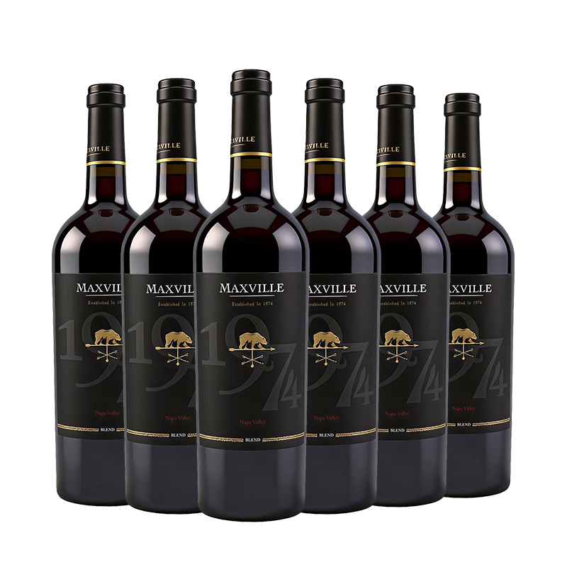 马克斯威酒庄-庄园纳帕谷1974干红葡萄酒750ml美国原装进口红酒