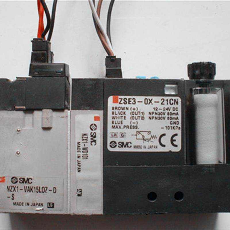 二手原装SMC电磁阀NZX1-VAK15L0Z-D-S NZX1-WD101 ZSE3-0X-21CN