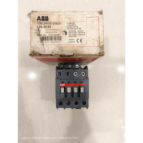 ABB接触器A26-301V老款