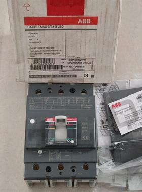 ABB断路器SACE TMAX XT3S250 3P 250A订货号1SDA068221R1
