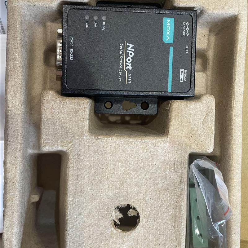 摩莎 MOXA   NPort5110 RS232串口服务器 现货
