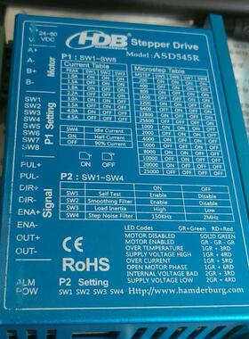 ASD545R  ASD545E HDB两相步进电机驱动器 二手 测试包好