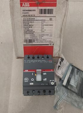 订货号1SDA000631R1型号S2S160 R20 3P F R 3P 20A S2S背后接线