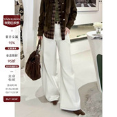 保暖高腰气质耐磨抗皱混纺挺括牛仔裤 雅舒曼&图图妈 新航线 女