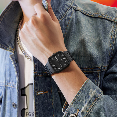 聚利时男款潮流休闲石英表