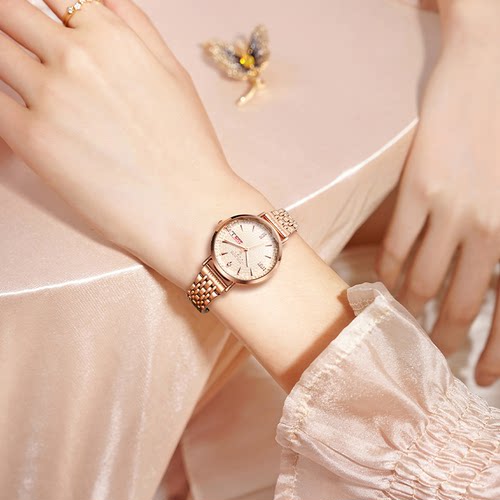 聚利时复古轻奢女士腕表