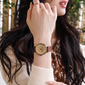 聚利时手表女气质小众轻奢高级感2026新款 防水大表盘女士石英表