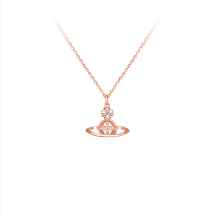 Julius 轻奢小众星球项链高级感生日礼物送女友 聚利时项链女款