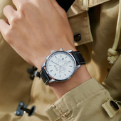 手表男款 正品 名牌学生男式 聚利时男士 腕表2026新款 防水男表十大