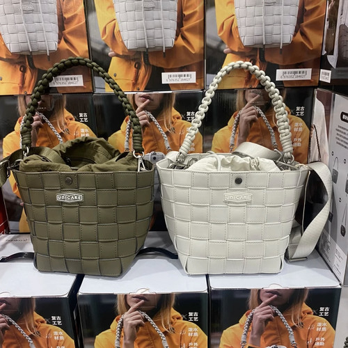 山姆国内代购UNICARE二合一漫游编织包单肩斜挎手提包通勤出游包