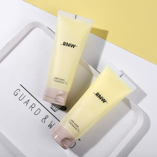 RNW Отшелушивающее очищающее молочко для лица, мужской отшелушивающий гель для всего тела от черных точек, сужает поры