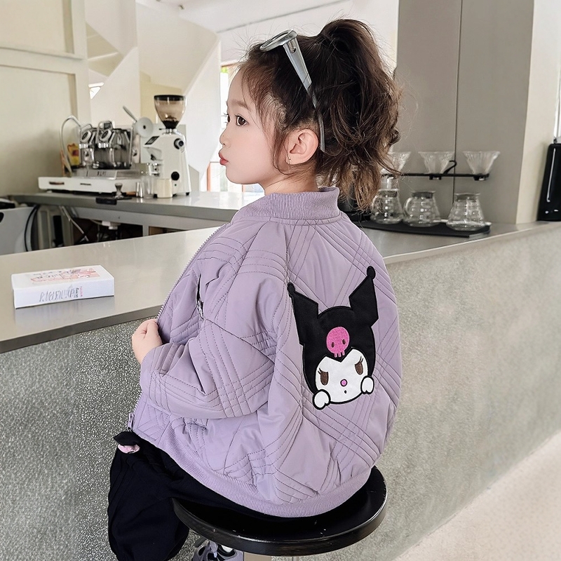 法国Uamtor女小童夹棉加厚棒球服