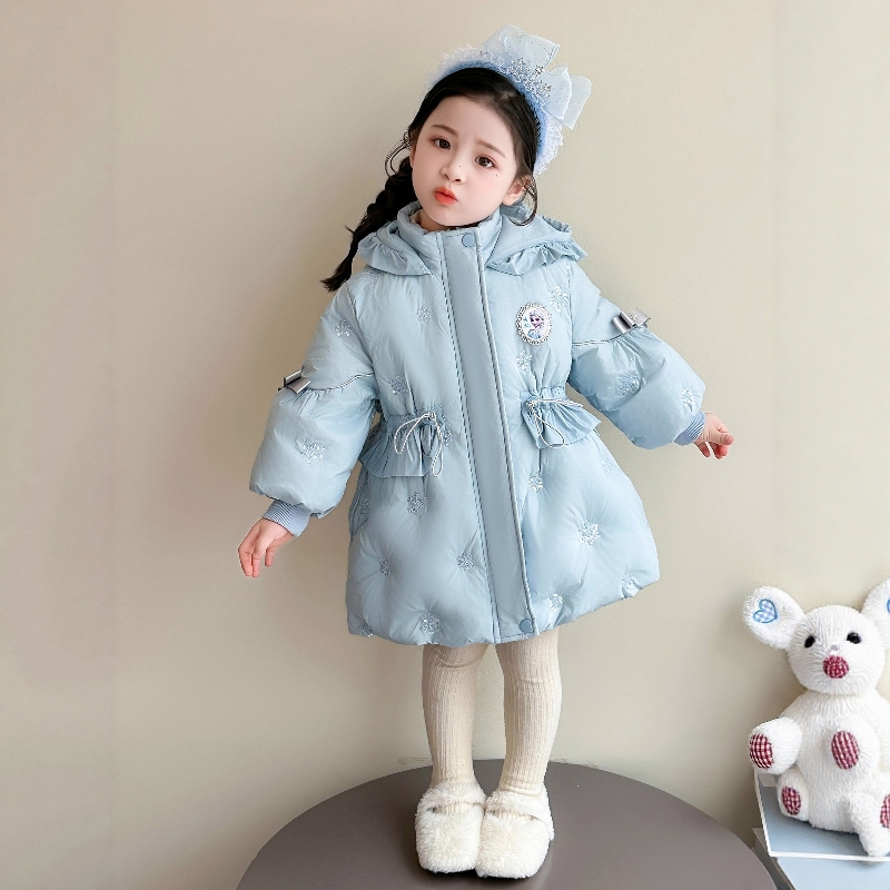 法国Uamtor女童爱莎白鸭绒羽绒服