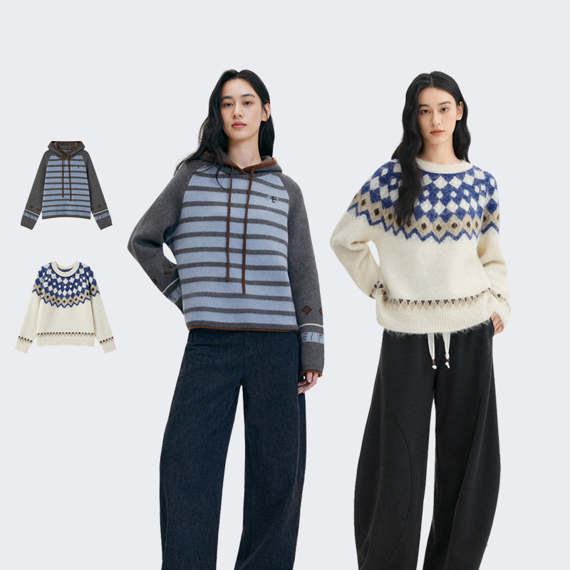 【所有女生的衣橱直播间】飞鸟和新酒毛衣/帽衫/开衫/弯刀裤