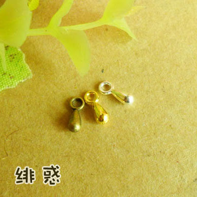 6x3mm超小迷你bjd古装娃娃用小水滴 1元20个 金银古铜3色 手工diy