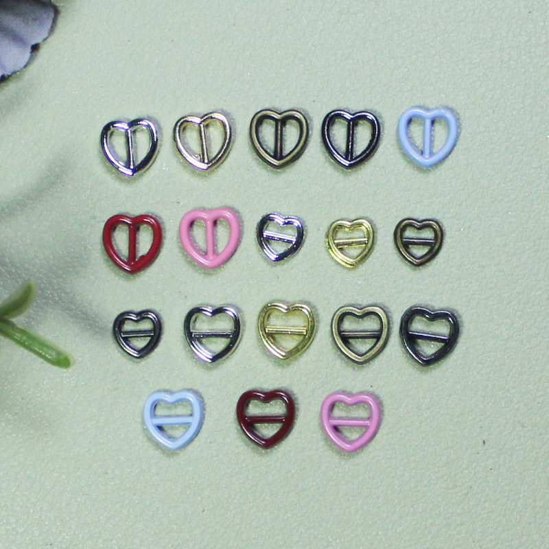 10个价内径3-4mm爱心桃心日字扣