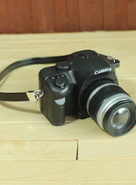 黑色单反背带相机 346分BJD娃娃可用 MDD SD pu皮带子 娃衣搭跨带