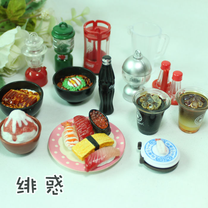 绯惑 1：6食玩 寿司可乐盘子油灯 迷你缩微玩具 OB 6分道具 BJD|ruв категории игрушка/коляска/головоломка/блоки/модель, статическая модель, Начало/сцены из жизни - от Buy2taobao.com для оказания профессиональной услуги покупки агента Taobao