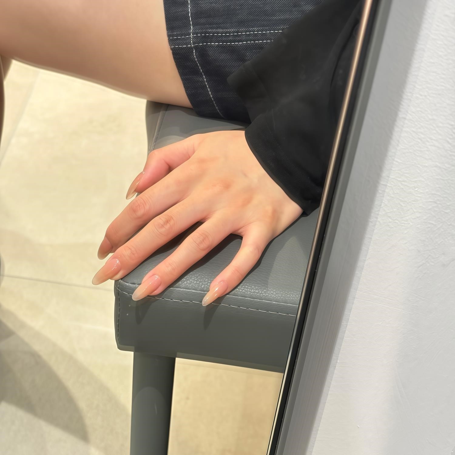 手工定制甄嬛同款手工定制纯色裸色美甲贴片穿戴甲中长假指甲可拆,彩妆/香水/美妆工具,穿戴甲/甲片,淘宝优惠券,粉丝福利购,淘宝优惠卷