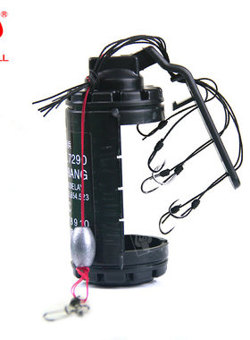 火牛集束爆炸钩猎鱼奇兵防挂底伊势尼鱼钩炸弹钩钓鱼用品垂钓渔具