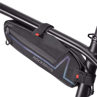 洛克兄弟自行车炫彩车架三角包大容量山地车横梁上管包骑行装备